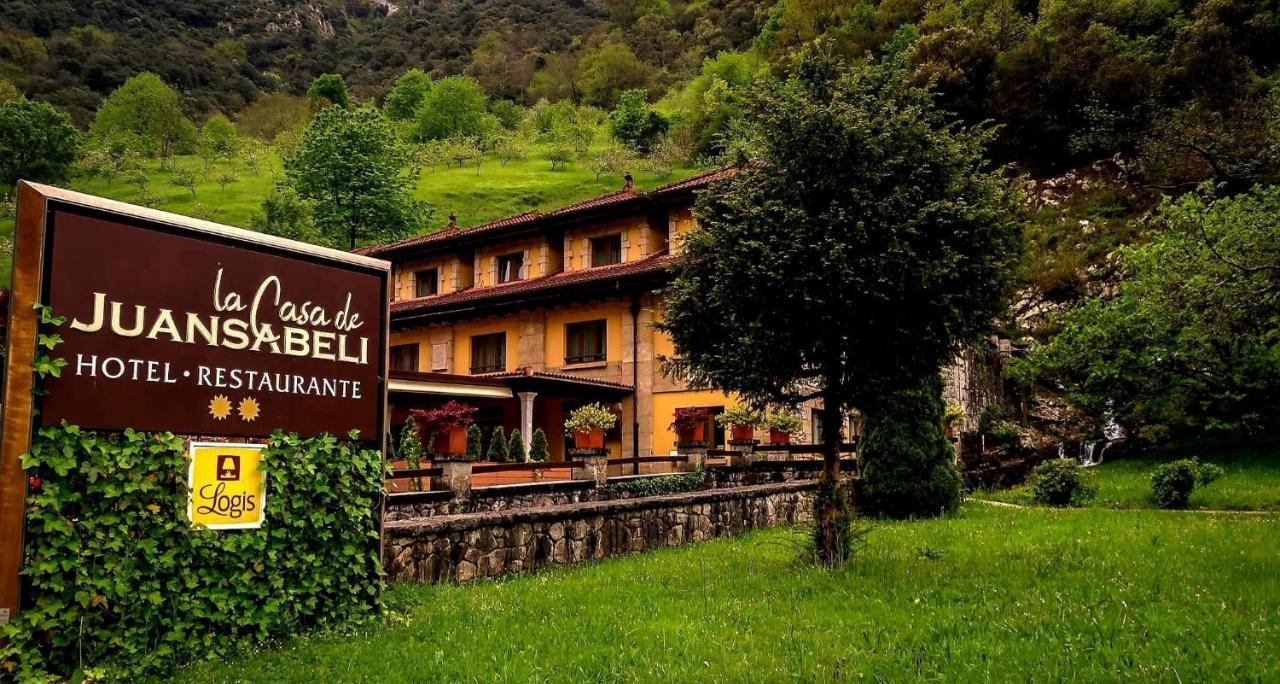 Logis Hotel Restaurante La Casa De Juansabeli Arenas De Cabrales Ngoại thất bức ảnh